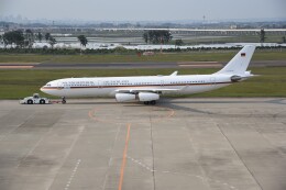 kumagorouさんが、仙台空港で撮影したドイツ空軍 A340-313Xの航空フォト（飛行機 写真・画像）