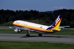 ⭐️蔵出し品⭐️日本エアシステム　JAS A300-600R 1/200 JAS Airbus A300-600R JC2JAS114 1:200 ezToys - Diecast Models