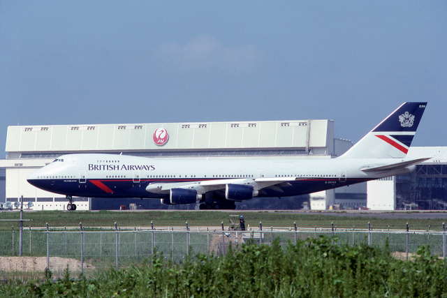 blowgunさんが、成田国際空港で撮影したブリティッシュ・エアウェイズ 747-236BMの航空フォト（飛行機 写真・画像）