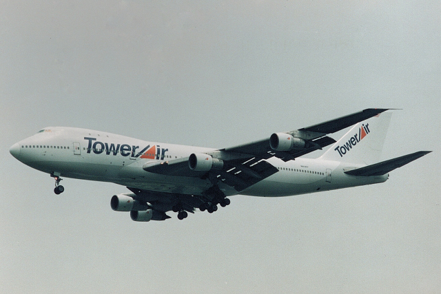 banshee02さんが、横田基地で撮影したタワーエア 747-121の航空フォト（飛行機 写真・画像）