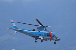 MIRAGE E.Rさんが、広島へリポートで撮影した滋賀県警察 A109E Powerの航空フォト（飛行機 写真・画像）