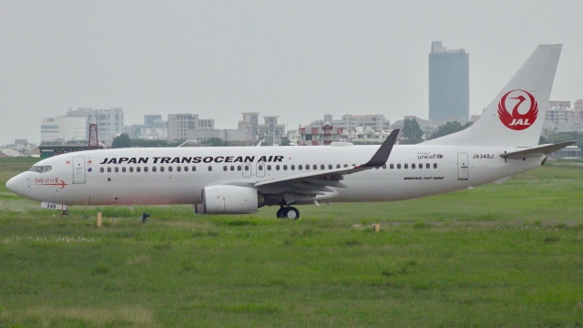 TWaviationさんが、台南空港で撮影した日本トランスオーシャン航空 737-846の航空フォト（飛行機 写真・画像）