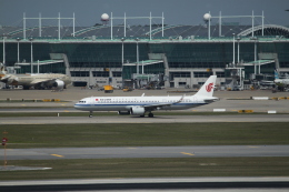 職業旅人さんが、仁川国際空港で撮影した中国国際航空 A321-272NXの航空フォト（飛行機 写真・画像）