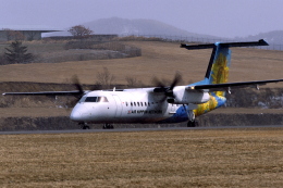 piratさんが、函館空港で撮影したエアーニッポンネットワーク DHC-8-314Q Dash 8の航空フォト（飛行機 写真・画像）