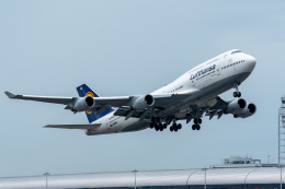 塩対応むすめYさんが、関西国際空港で撮影したルフトハンザドイツ航空 747-430の航空フォト（飛行機 写真・画像）