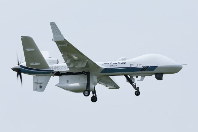 航空フォト：N467SG 海上保安庁 MQ-9 Reaper