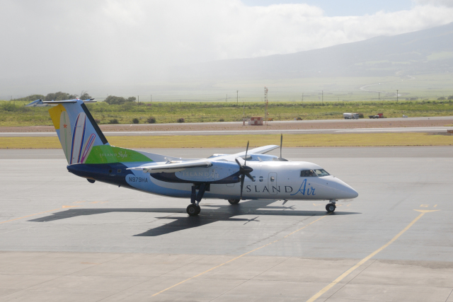 senyoさんが、カフルイ空港で撮影したアイランド・エア DHC-8-102A Dash 8の航空フォト（飛行機 写真・画像）