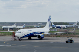 狛犬さんが、ドモジェドヴォ空港で撮影したノードスター航空 737-8K5の航空フォト（飛行機 写真・画像）