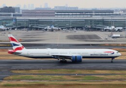 ハム太郎。さんが、羽田空港で撮影したブリティッシュ・エアウェイズ 777-336/ERの航空フォト（飛行機 写真・画像）