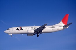 ボーイング737-446 製造番号:28832/2953 JALエクスプレス 航空