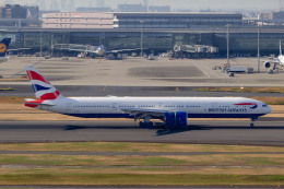 やまモンさんが、羽田空港で撮影したブリティッシュ・エアウェイズ 777-336/ERの航空フォト（飛行機 写真・画像）