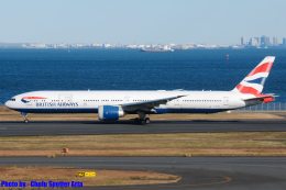 Chofu Spotter Ariaさんが、羽田空港で撮影したブリティッシュ・エアウェイズ 777-336/ERの航空フォト（飛行機 写真・画像）