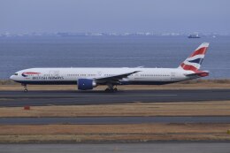 harahara555さんが、羽田空港で撮影したブリティッシュ・エアウェイズ 777-336/ERの航空フォト（飛行機 写真・画像）