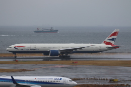 とある航空専門学生さんが、羽田空港で撮影したブリティッシュ・エアウェイズ 777-36N/ERの航空フォト（飛行機 写真・画像）