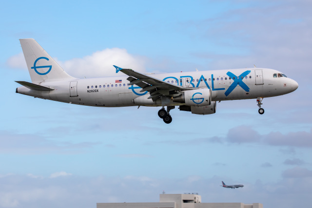 TIA spotterさんが、マイアミ国際空港で撮影したグローバルX A320-214の航空フォト（飛行機 写真・画像）