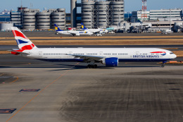 TIA spotterさんが、羽田空港で撮影したブリティッシュ・エアウェイズ 777-336/ERの航空フォト（飛行機 写真・画像）