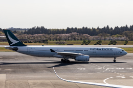 kikiさんが、成田国際空港で撮影したキャセイパシフィック航空 A330-343Xの航空フォト（飛行機 写真・画像）