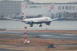 ちゅーしーさんが、羽田空港で撮影したブリティッシュ・エアウェイズ 777-336/ERの航空フォト（飛行機 写真・画像）