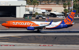 dave_0402さんが、フェニックス・スカイハーバー国際空港で撮影したサンカントリー・エアラインズ 737-8K5の航空フォト（飛行機 写真・画像）