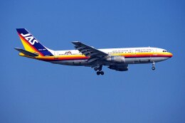ヘキサゴンさんが、羽田空港で撮影した日本エアシステム A300B2K-3Cの航空フォト（飛行機 写真・画像）