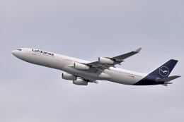 航空フォト：D-AIGU ルフトハンザドイツ航空 A340-300