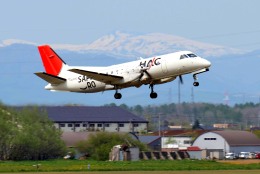 ヘキサゴンさんが、札幌飛行場で撮影した北海道エアシステム 340B/Plusの航空フォト（飛行機 写真・画像）