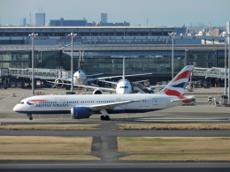 くーぺいさんが、羽田空港で撮影したブリティッシュ・エアウェイズ 787-8 Dreamlinerの航空フォト（飛行機 写真・画像）