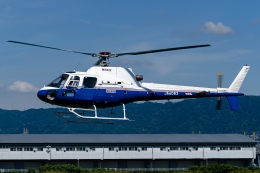 Ariesさんが、八尾空港で撮影した東邦航空 AS350B Ecureuilの航空フォト（飛行機 写真・画像）