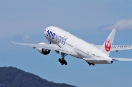 JAL B777-200 JA708J ワンワールド塗装 1/200 1/200 B777-200 JAL ワンワールド JA708J ［BJQ1122］ エバー