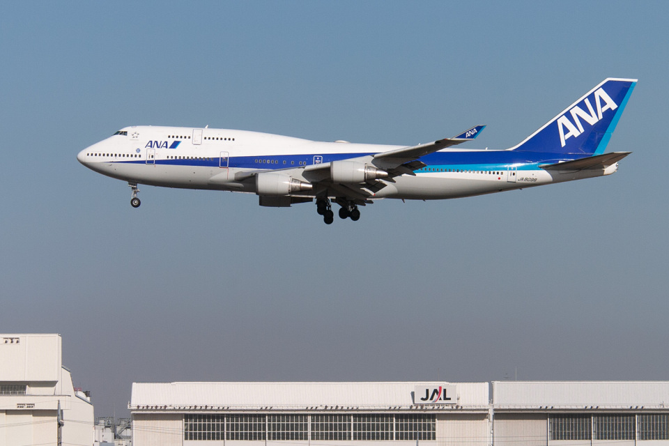 ANA I BOEING 747-400 1:400 全日空商事 JA8098 全日空 Boeing 747-400 JA8098 成田国際空港 航空フォト | by