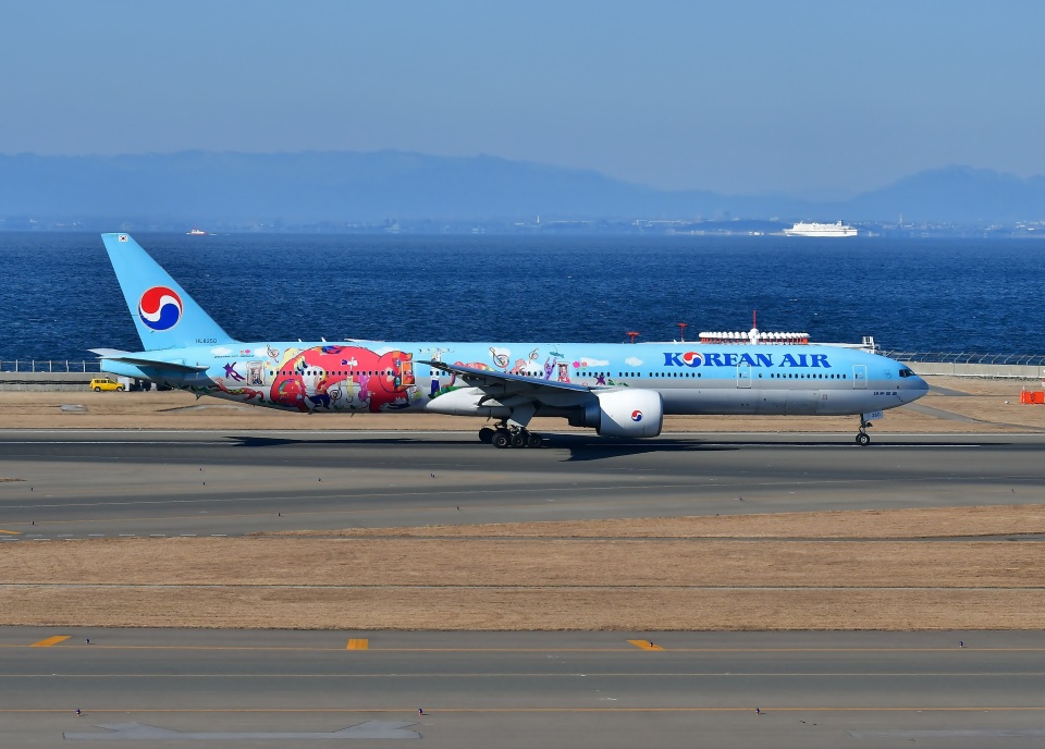 KOREAN AIR 777-300ER コリアン 大韓航空 50周年 jc KOREAN AIR 777-300ER コリアン 大韓航空 50周年 jc 模型