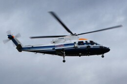 kaeru6006さんが、東京ヘリポートで撮影した朝日航洋 S-76Cの航空フォト（飛行機 写真・画像）