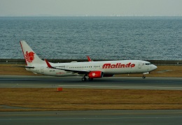 あさかわさんが、中部国際空港で撮影したマリンド・エア 737-9GP/ERの航空フォト（飛行機 写真・画像）