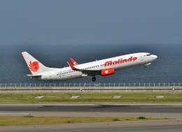 あさかわさんが、中部国際空港で撮影したマリンド・エア 737-8GPの航空フォト（飛行機 写真・画像）