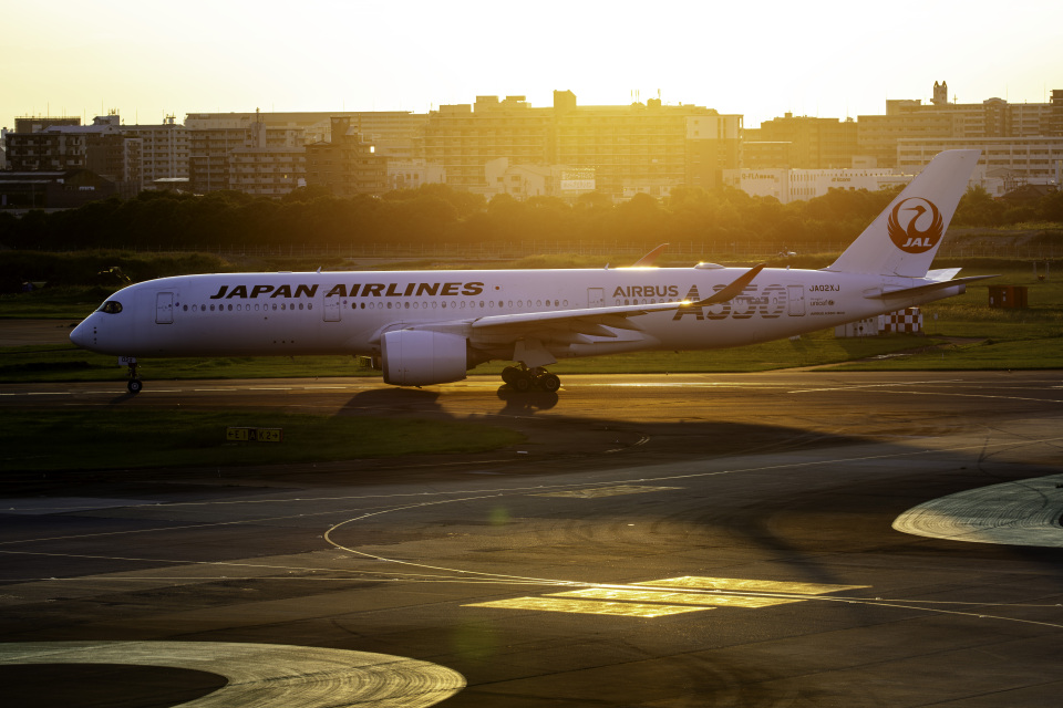 エアバス　A350 JA02XA JAL 日本航空 JAL国内線 AIRBUS A350