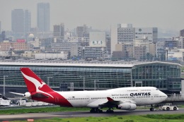 knock1950さんが、羽田空港で撮影したカンタス航空 747-438の航空フォト（飛行機 写真・画像）