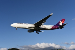 notregretさんが、福岡空港で撮影したハワイアン航空 A330-243の航空フォト（飛行機 写真・画像）