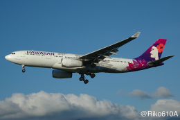 Riko610Aさんが、福岡空港で撮影したハワイアン航空 A330-243の航空フォト（飛行機 写真・画像）