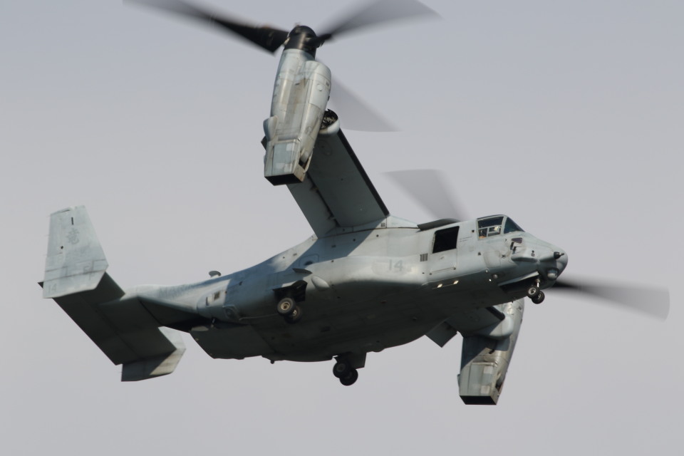 その他 duepecorecontono888 アメリカ海兵隊 Bell Boeing V-22 Osprey 168665 岩国空港 航空