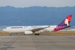 た～きゅんさんが、関西国際空港で撮影したハワイアン航空 A330-243の航空フォト（飛行機 写真・画像）