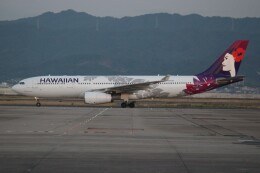 ハピネスさんが、関西国際空港で撮影したハワイアン航空 A330-243の航空フォト（飛行機 写真・画像）