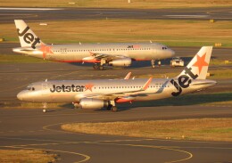 JA8166さんが、シドニー国際空港で撮影したジェットスター A320-232の航空フォト（飛行機 写真・画像）