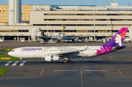 はなちゃんさんが、羽田空港で撮影したハワイアン航空 A330-243の航空フォト（飛行機 写真・画像）