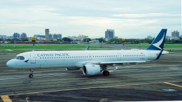 zero1さんが、高雄国際空港で撮影したキャセイパシフィック航空 A321-251NXの航空フォト（飛行機 写真・画像）