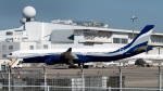 羽田空港の撮影スポット「Haneda Innovation City」で撮影された飛行機の写真です。