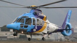 航空見聞録さんが、八尾空港で撮影した東邦航空 EC155Bの航空フォト（飛行機 写真・画像）