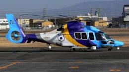 航空見聞録さんが、八尾空港で撮影した東邦航空 EC155Bの航空フォト（飛行機 写真・画像）