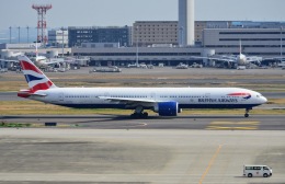 メルシーボクーさんが、羽田空港で撮影したブリティッシュ・エアウェイズ 777-336/ERの航空フォト（飛行機 写真・画像）