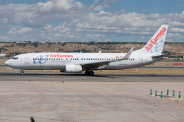 Tomo-Papaさんが、マドリード・バラハス国際空港で撮影したエア・ヨーロッパ 737-85Pの航空フォト（飛行機 写真・画像）
