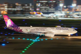 はなちゃんさんが、羽田空港で撮影したハワイアン航空 A330-243の航空フォト（飛行機 写真・画像）